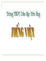 Các biện pháp tu từ từ vựng