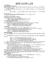 Chuyên đề ôn thi vào 10: Hàm số và đồ thị ( mọi người xem và bổ sung nhé)