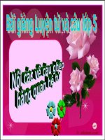 Bài giảng tiếng việt 5 tuần 20 bài cách nối các vế câu ghép bằng quan hệ từ11 