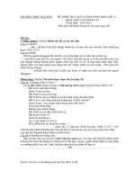 Đề khảo sát chất lương văn 12 lần 3