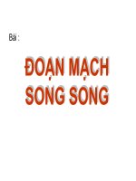 bài : Đoạn mạch song song