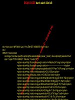 CODE lien ket dang danh sach