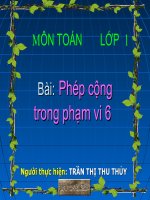 Phép cộng phạm vi 6