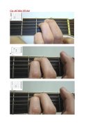 Các thế bấm MI thứ