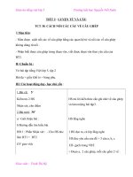 Giáo án tiếng việt 5 tuần 19 bài cách nối các câu ghép5 