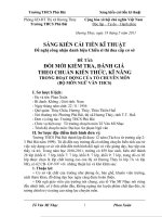 sang kien kinh nghiem kiem tra đanh gia