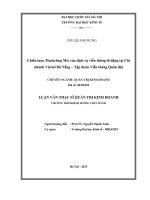 Chiến lược marketing mix của dịch vụ viễn thông di động tại chi nhánh viettel đà nẵng  tập đoàn viễn thông quân đội 