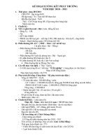 kế hoạch tổng kết phát thưởng cuối năm