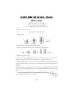 đề thi toán tuổi thơ toàn quốc tiểu học 2010