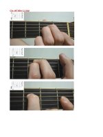 Các thế bấm LA thứ