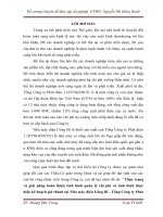 Thực trạng và giải pháp hoàn thiện tình hình quản lý chi phí và tình hình thực hiện kế hoạch giá thành tại Nhà máy điện Uông Bí  Tổng Công ty Phát điện 1