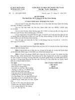 Quyết định 25 của UBND tỉnh Quảng Nam về thi đua