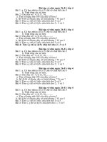 Bài tập dành cho học sinh giỏi khối 4 5( Toàn )