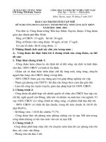 Báo cáo thành tích công đoàn 2011