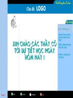 Bước đầu làm quen với logo