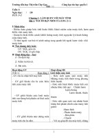 Một số giao an tin hoc quyen 1