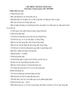 chu de: truong mam non