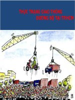 THỰC TRẠNG GIAO THÔNG ĐƯỜNG BỘ TẠI TPHCM