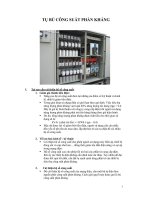 Tụ bù công suất phản kháng