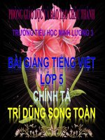Bài giảng tiếng việt 5 tuần 21 bài trí dũng song toàn 7 