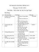 Chương trình chào mừng ngày nhà giáo việt nam