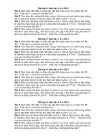 Bài tập dành cho học sinh giỏi khối 4 (Toàn )