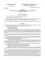 QUYẾT ĐỊNH Về ban hành một số cơ chế, chính sách ưu đãi đối với địa bàn Côn Đảo, tỉnh Bà Rịa   Vũng Tàu