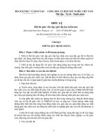 ĐIỀU LỆ Ban hành Điều lệ hội thi giáo viên dạy giỏi cấp học mầm non