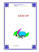 BÌA GIÁO ÁN ĐẸP  SANG