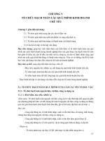 Giáo trình Tổ chức hạch toán kế toán (Giáo trình đào tạo từ xa): Phần 2