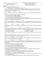 Đề thi thử THPT Vũng Tàu 5/2011 Có đáp án