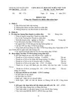 Mẫu báo cáo công tác thanh tra BTTND trường th (nguyễn thị vòng) Lê lợi