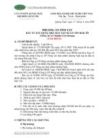 PHƯƠNG án tóm tắt đầu tư xây DỰNG NHÀ máy sản XUẤT cồn đăk tô CÔNG SUẤT 50 000 tấn SP năm