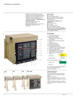 ACB masterpact (Circuit Breakers)