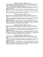 Bài tập về nhà dành cho học sinh giỏi khối 4 ( Toàn )