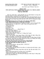 Tổng kết hoạt động thi đua công đoàn 2011