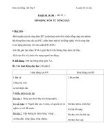 Giáo án tiếng việt 5 tuần 20 bài mở rộng vốn từ công dân2 