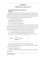 Bài giảng Kỹ thuật nghiệp vụ ngoại thương  Nguyễn Hồng Ngọc