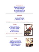 Tuyen tap tho Ho xuan huong ST Hoang Ha