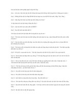 Các câu hỏi bảo vệ tốt nghiệp ngành công trình thuỷ