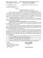 Cấu trúc đề thi vào lớp 10 (2011 2012) tỉnh Đồng Tháp