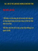 bài giảng tin học 6