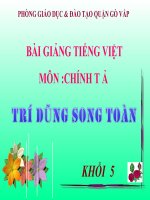 Bài giảng tiếng việt 5 tuần 21 bài trí dũng song toàn 6 