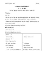 Giáo án tiếng việt 5 tuần 20 bài nhà tài trợ đặc biệt của cách mạng 