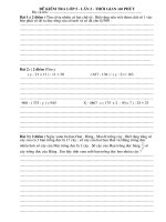 bai kiểm tra toán lóp 5 làn 2 ( Toàn )