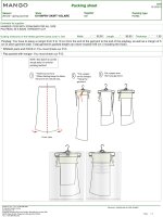 TÀI LIỆU QUY CÁCH ĐÓNG gói sản PHẨM MAY 