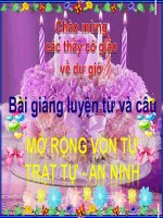 Bài giảng tiếng việt 5 tuần 23 bài mở rộng vốn từ trật tự an ninh3 