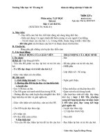 Giáo án tiếng việt 5 tuần 22 bài cao bằng 