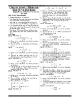 On thi cap toc (10 buoi)