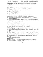 đề thi và đáp án hsg lop 10